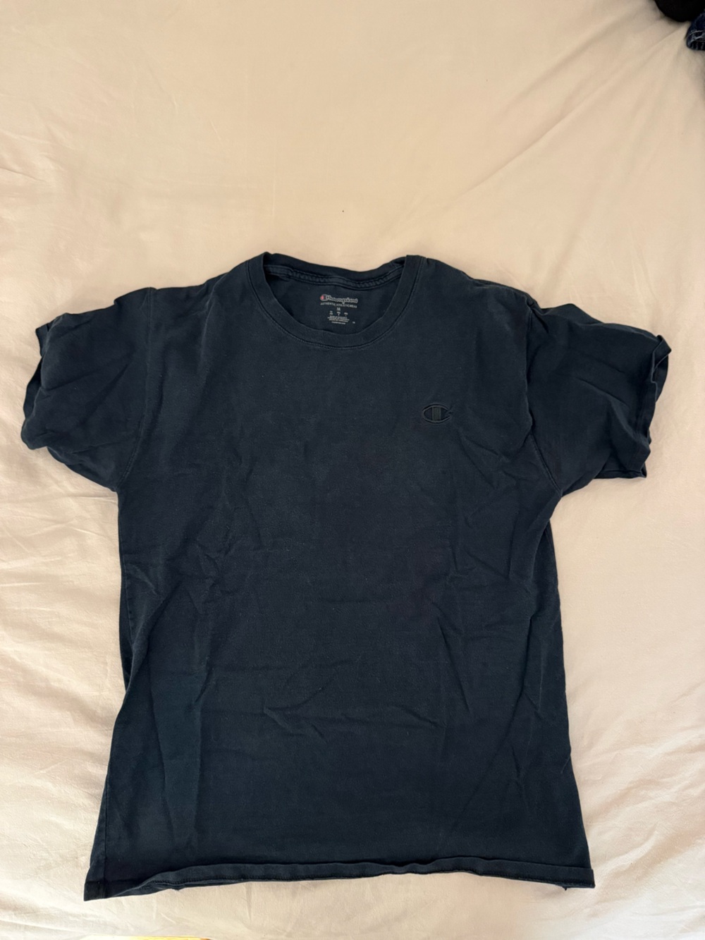 Champion Black Short Sleeve Crew T-Shirt
